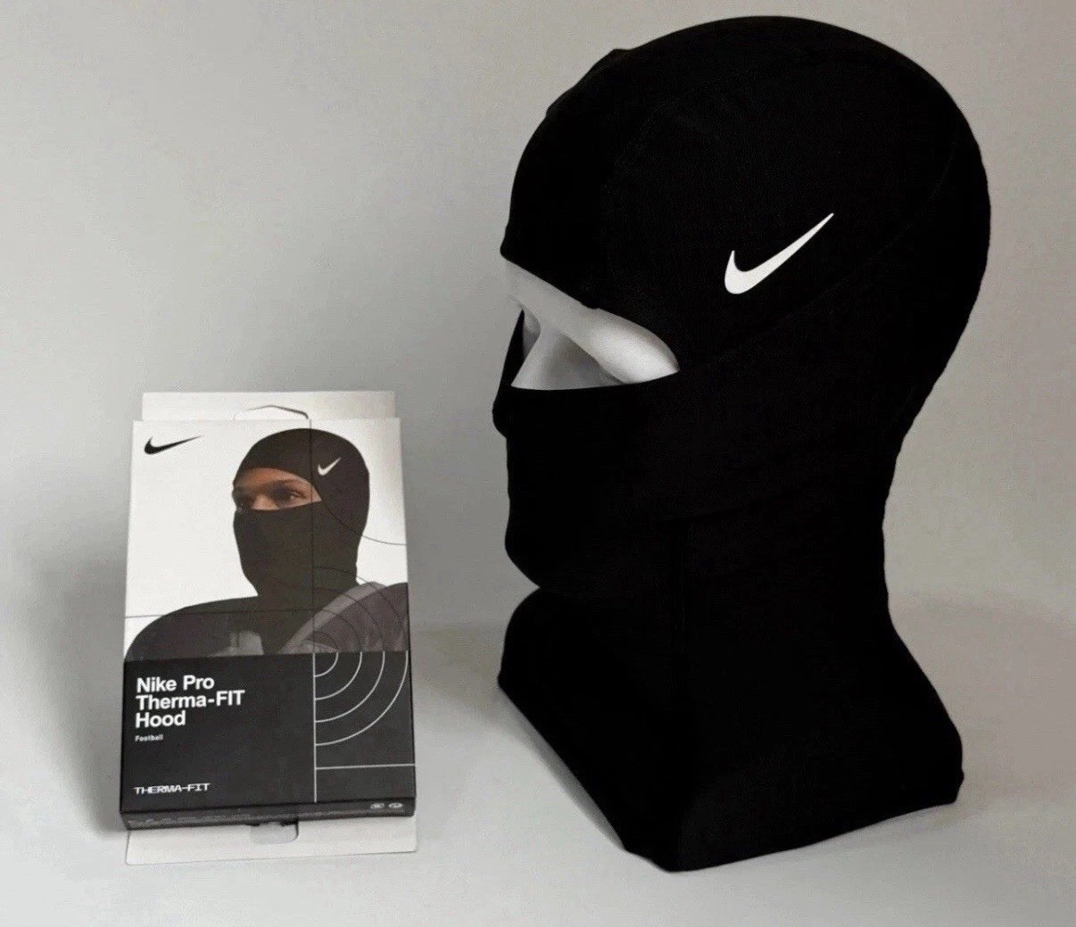 Nike Pro Therma-Fit Hyperwarm Hood Ski Mask Black SHIPMENT SAME DAY Nike Pro Therma-Fit Hyperwarm Hood Ski Mask Black SHIPMENT SAME DAY
