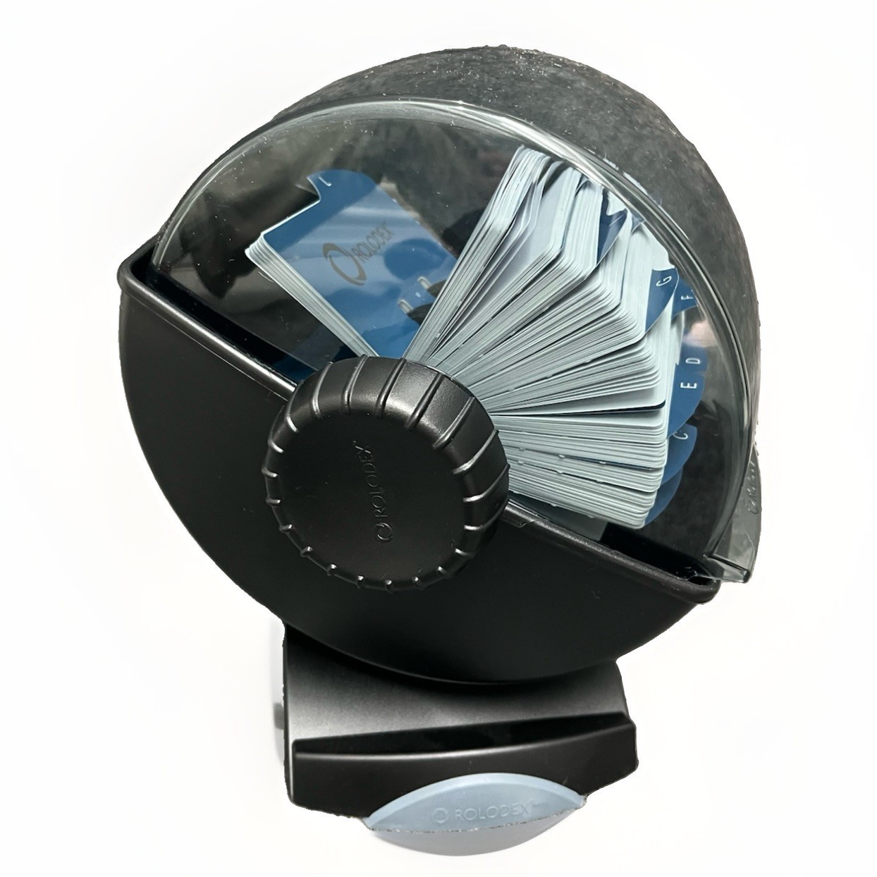 Vintage Rolodex Swivel Card File With Blank Cards File Tabs R-48 Vintage Rolodex Swivel Card File With Blank Cards File Tabs R-48