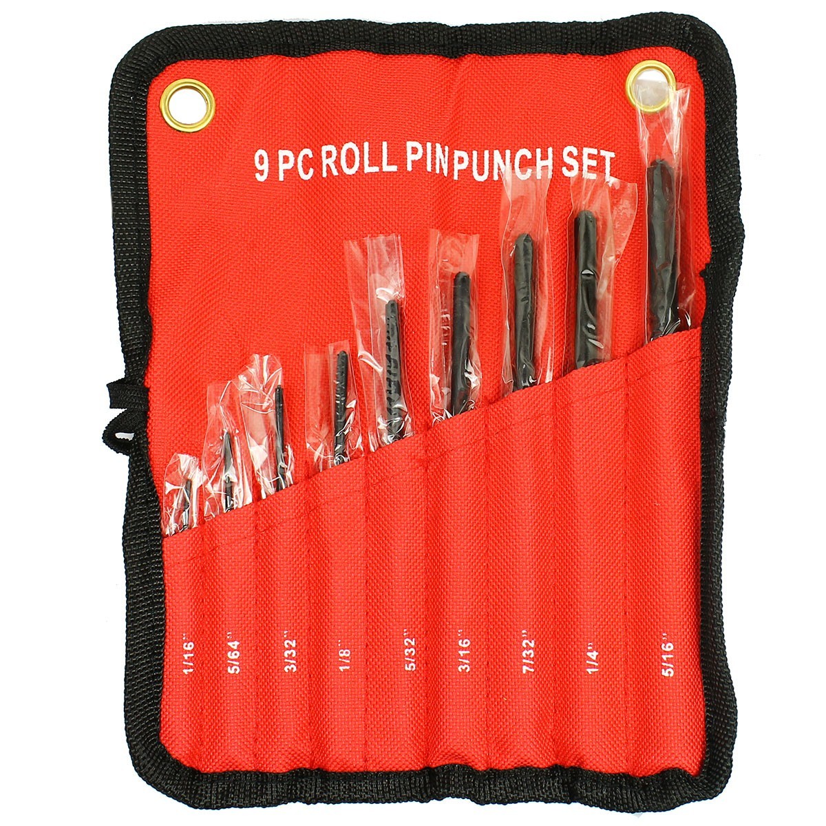 9 PC Forged Steel Roll Pin Pilot Punch Set Tools with Case Rifle Gunsmithing 9 PC Forged Steel Roll Pin Pilot Punch Set Tools with Case Rifle Gunsmithing