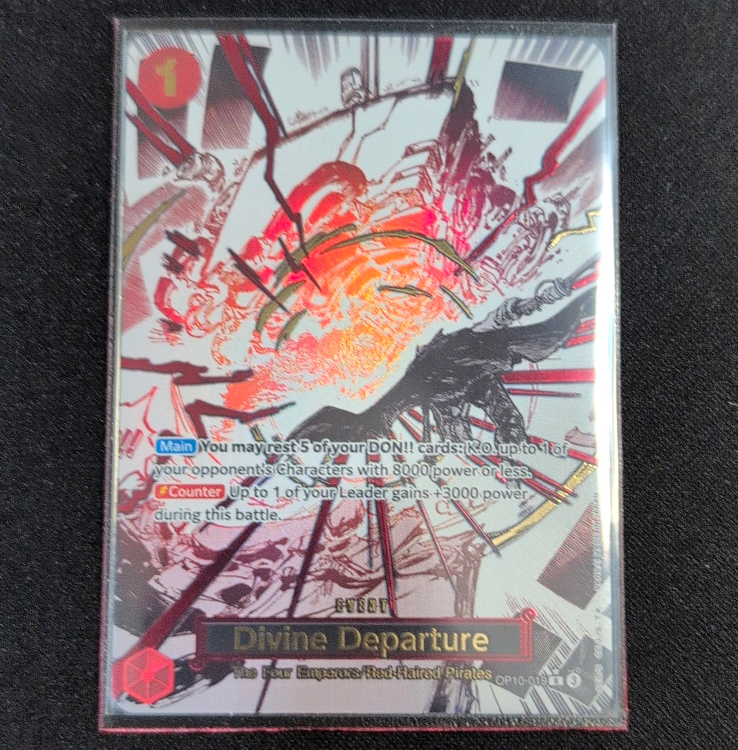 Divine Departure (Parallel) OP10-019 Royal Blood Foil R Divine Departure (Parallel) OP10-019 Royal Blood Foil R