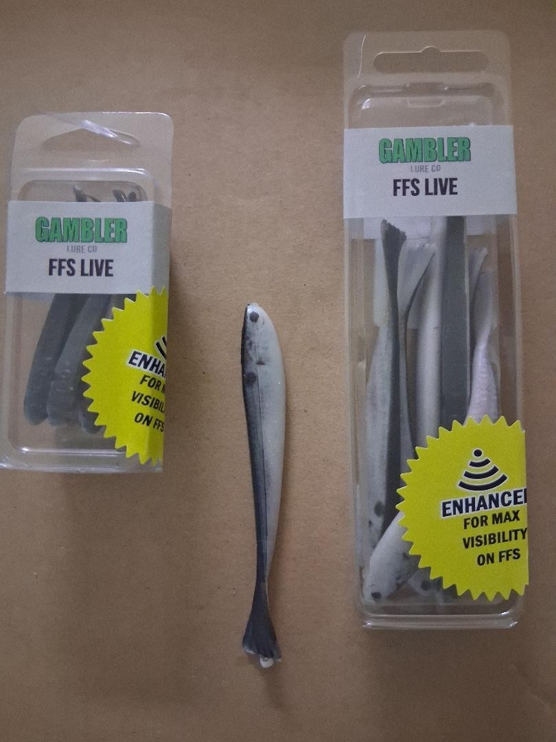 FFS LIVE - GAMBLER LURES - LIVE SHAD MIM-O 3\ FFS LIVE - GAMBLER LURES - LIVE SHAD MIM-O 3\