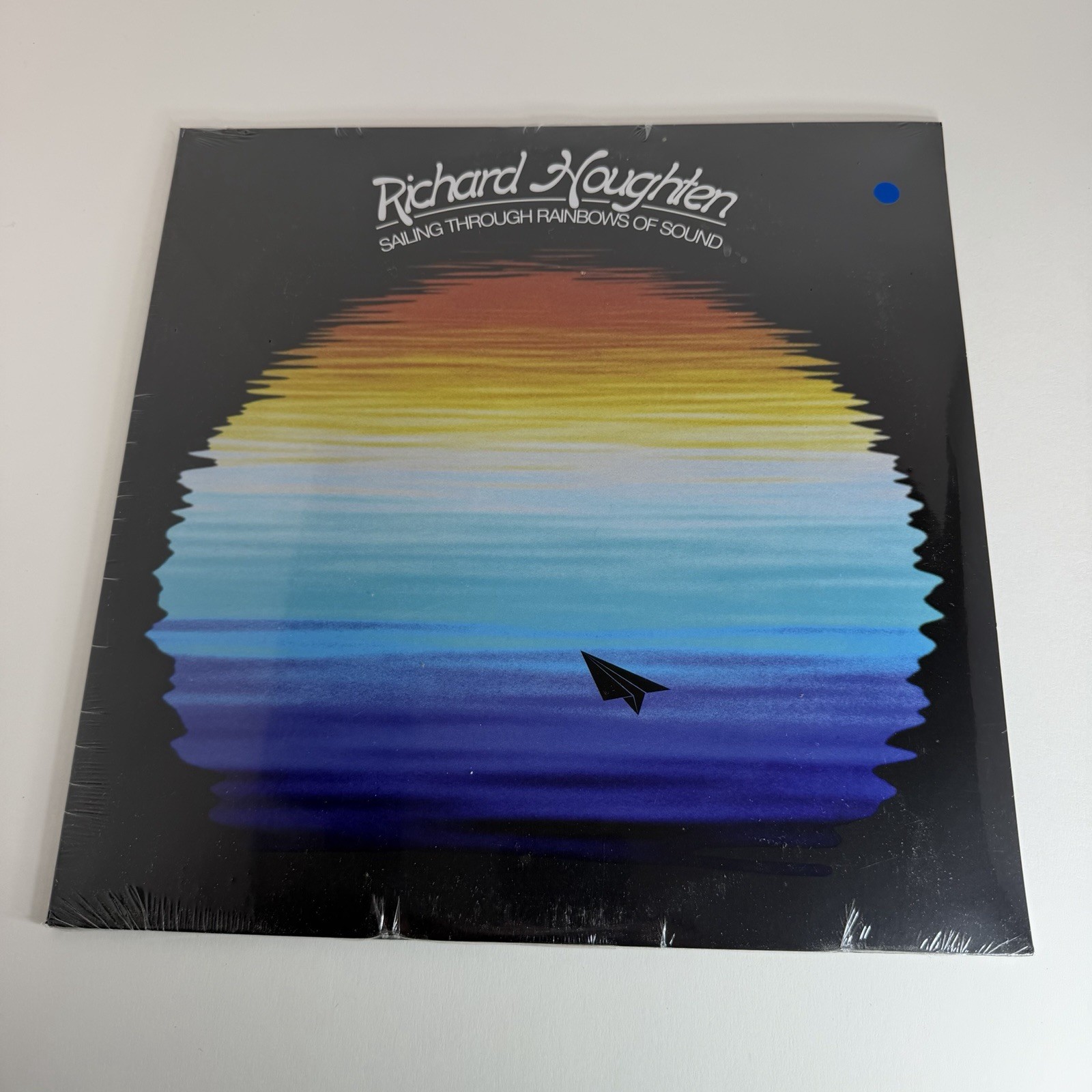 Richard Houghten Sailing Through Rainbows Of Sound Metallic Blue Vinyl Sealed Richard Houghten Sailing Through Rainbows Of Sound Metallic Blue Vinyl Sealed