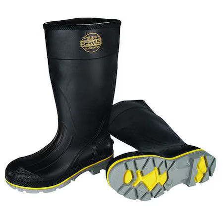 Honeywell Servus 75109/6 Steel-Toe Rubber Boots, Servus Xtp, 15 In H, Knee, Honeywell Servus 75109/6 Steel-Toe Rubber Boots, Servus Xtp, 15 In H, Knee,