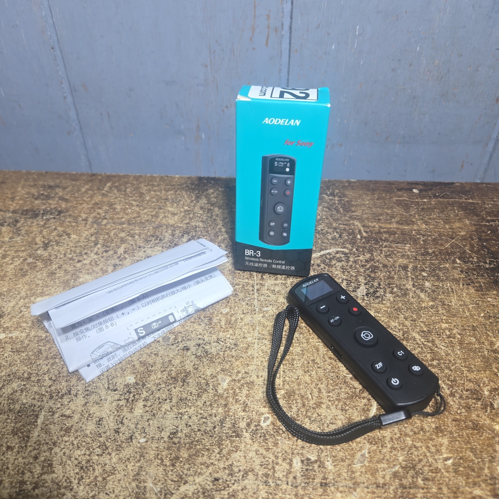AODELAN BR-3 Sony Camera Wireless Remote Control 