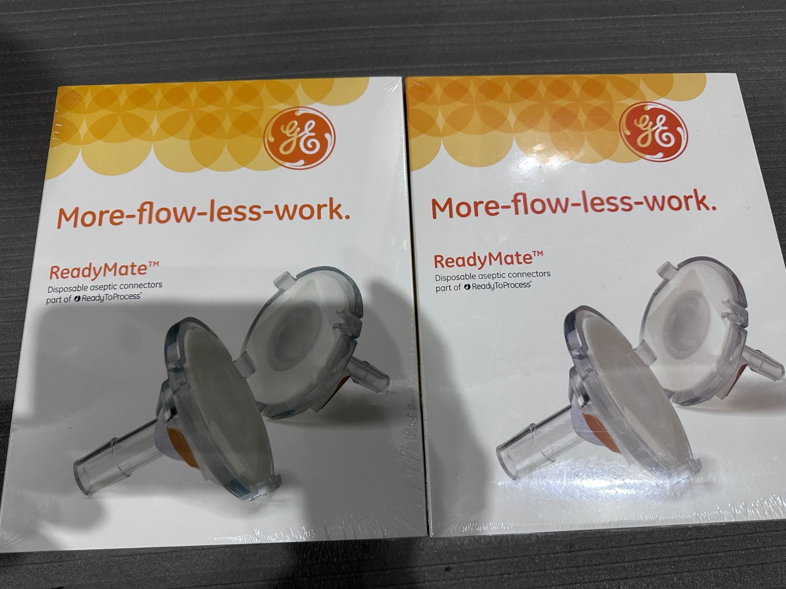 GE ReadyMate Disposable aseptic connectors part of ready to process - NEW SEAL - GE ReadyMate Disposable aseptic connectors part of ready to process - NEW SEAL -