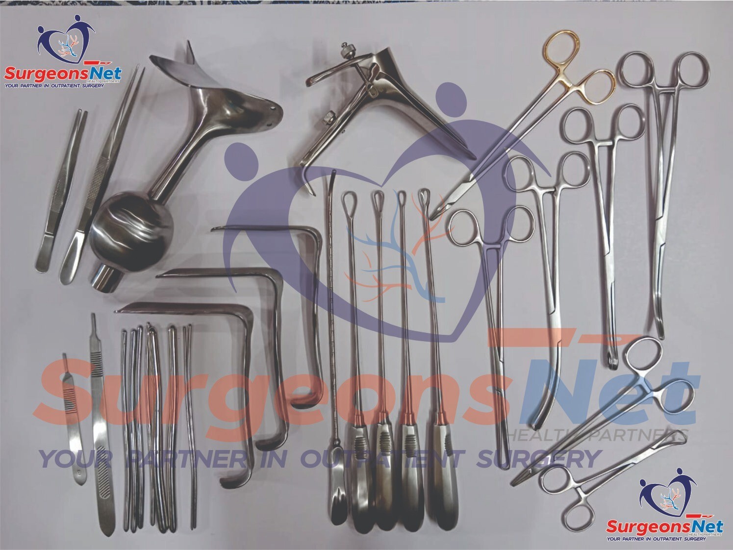 Dilation and Curettage (D&C) Set Gynecology Surgical Instruments