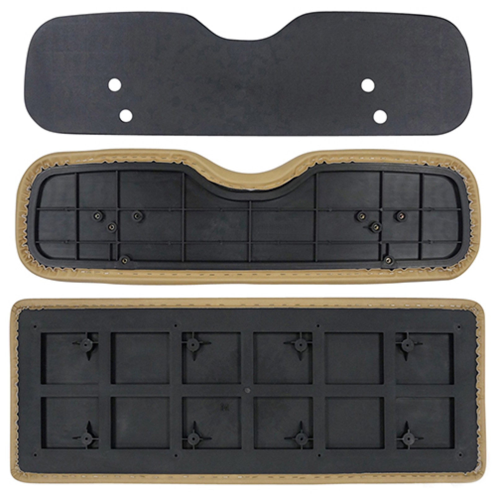 Cushion Set For E-Z-GO TXT Golf Carts; SEAT-610U-T