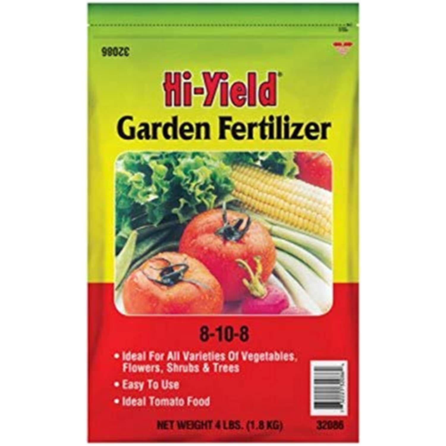 Voluntary Purchasing Group Fertilome 32086 Garden Fertilizer, 4-Pound, 8-10-8