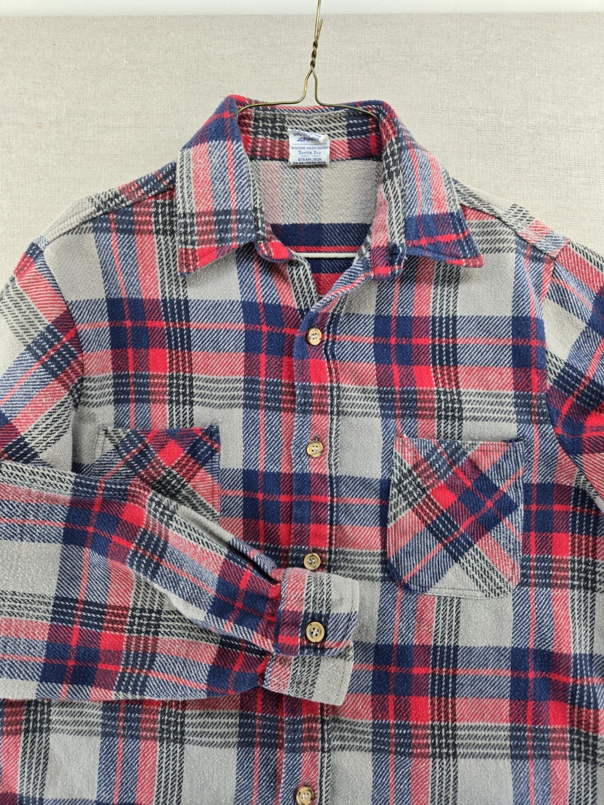 Vintage Big Mac JCPenny Flannel Shirt Medium Tall Long Sleeve Plaid Vintage Big Mac JCPenny Flannel Shirt Medium Tall Long Sleeve Plaid