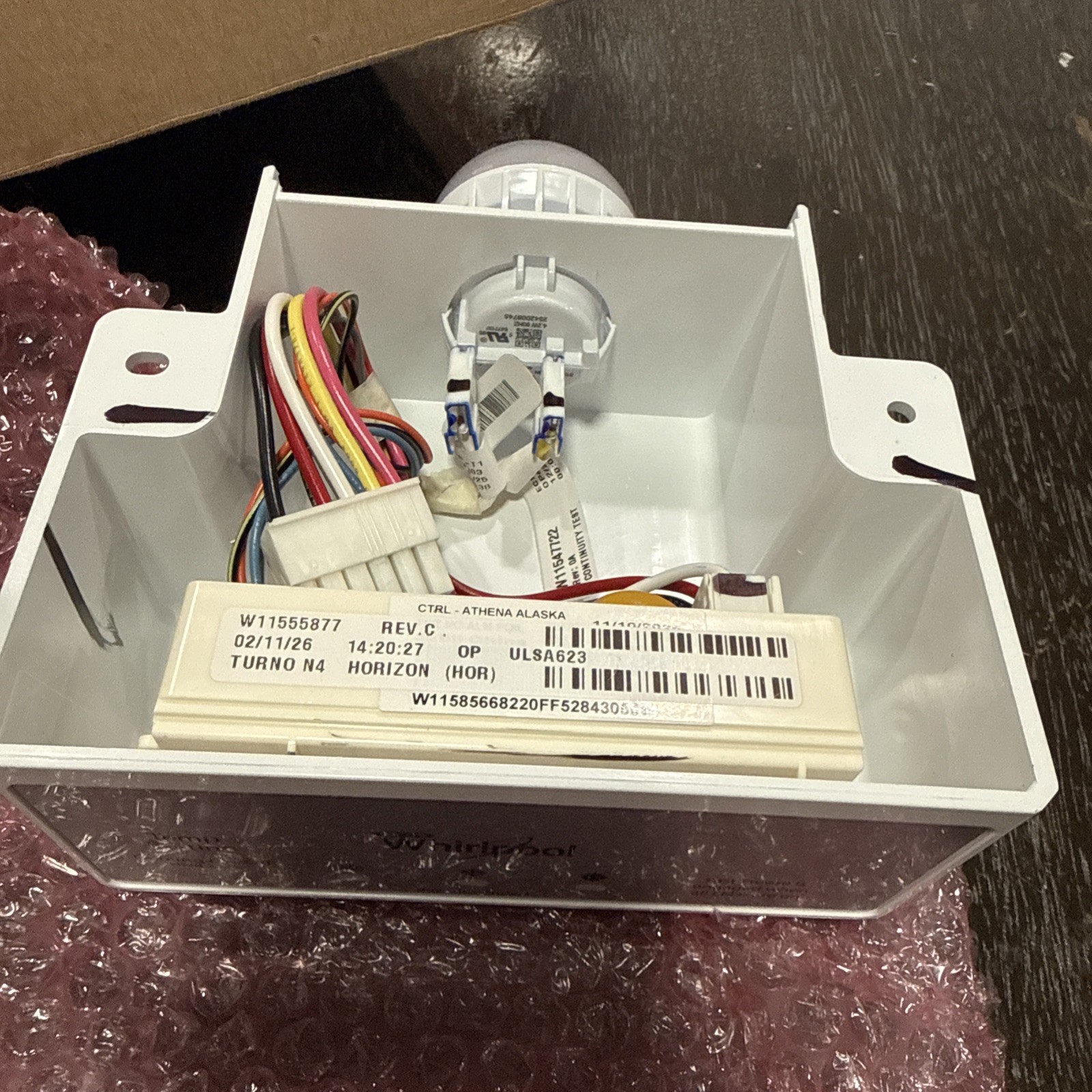 Whirlpool Freezer Board W11555877 Rev C (0087) Whirlpool Freezer Board W11555877 Rev C (0087)