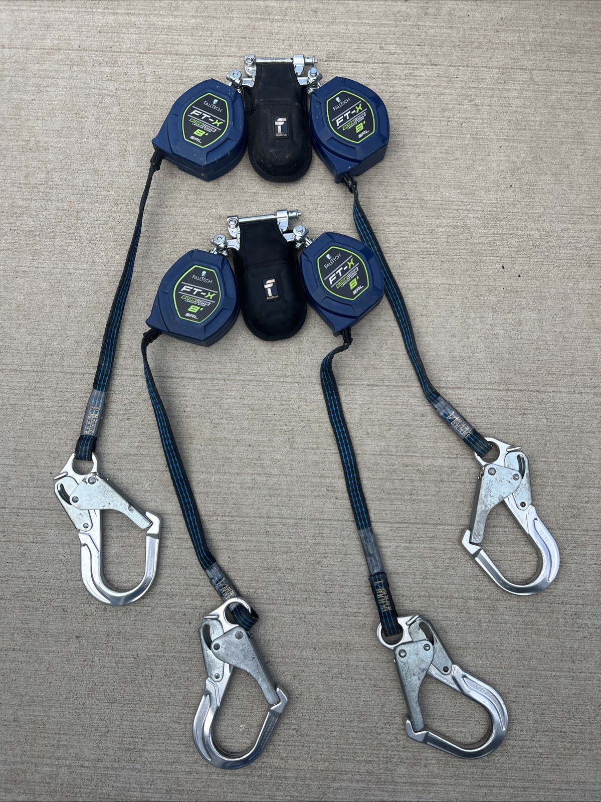 FallTech FT-X Leading Edge Personal SRL Twin-Leg 8\'  USED - GOOD CONDITION