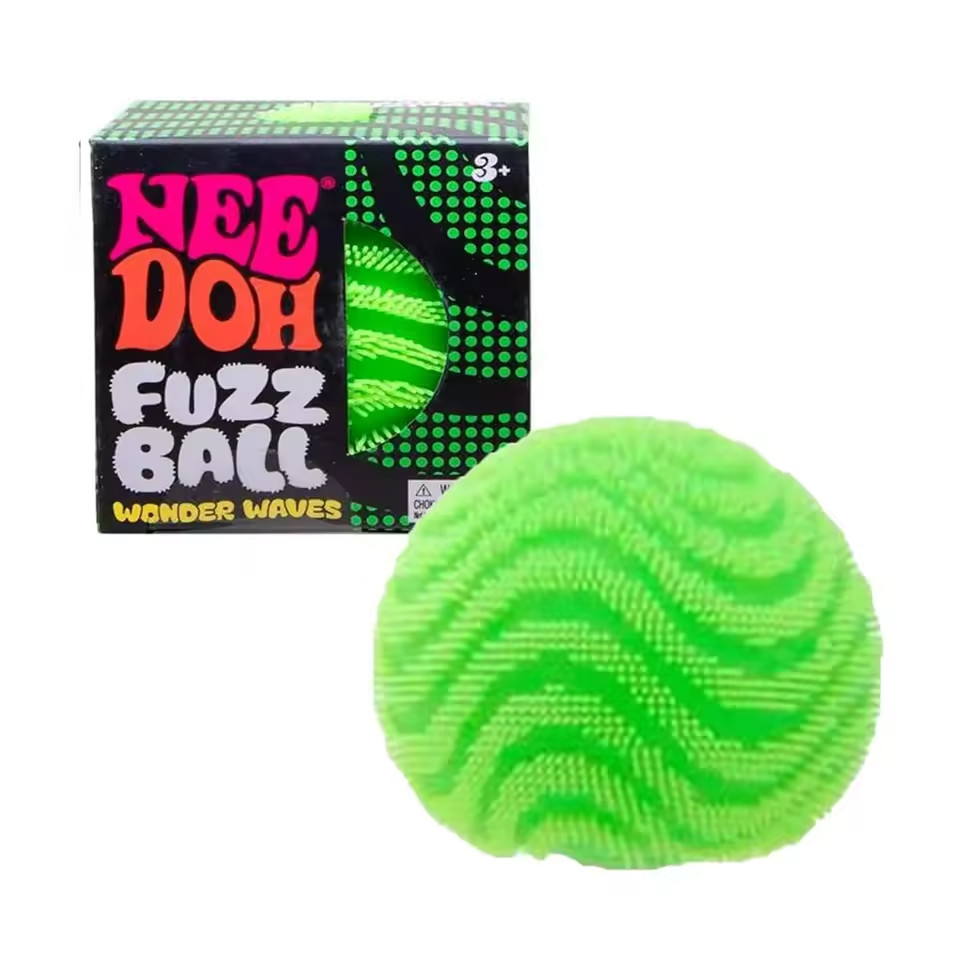 NeeDoh Smiled Fuzz Ball Flower Power Wonder Waves Squishy Stress Ball Fidget Toy NeeDoh Smiled Fuzz Ball Flower Power Wonder Waves Squishy Stress Ball Fidget Toy
