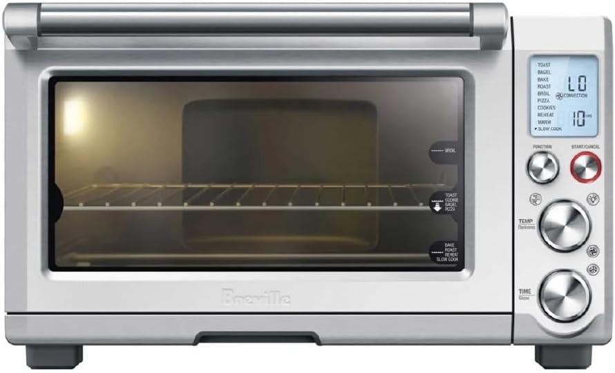 Breville BOV845BSS Smart Oven Pro, Brushed Stainless Steel +100% Genuine Breville BOV845BSS Smart Oven Pro, Brushed Stainless Steel +100% Genuine