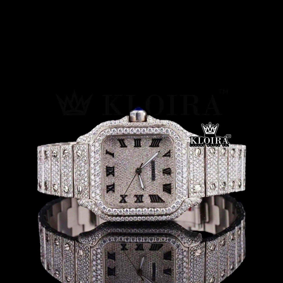 VVS1 Moissanite Diamond Watch VVS1 Moissanite Diamond Watch