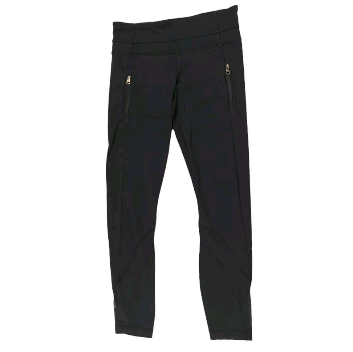 Lululemon Invigorate High Rise 25” Tight Womens Size 4 Black Zip Pocket Gym Yoga Lululemon Invigorate High Rise 25” Tight Womens Size 4 Black Zip Pocket Gym Yoga