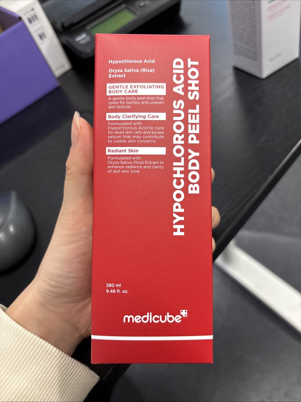 [ MEDICUBE ] Hypochlorous Acid Body Peel Shot 280ml / 9.46 oz.