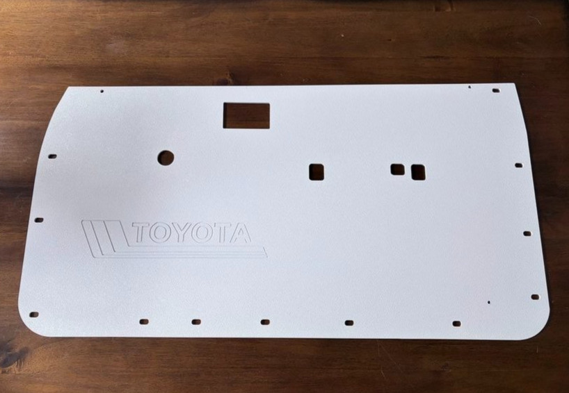 1989-1995 Toyota Truck & 4-Runner Door Panels White ABS Plastic - 