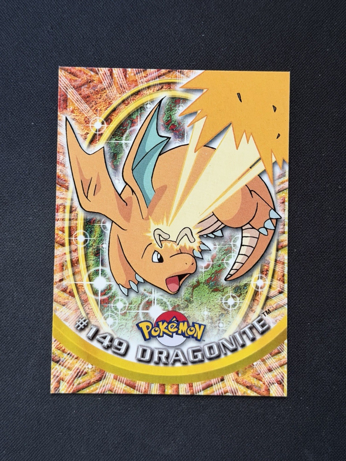 Topps Pokémon English TV Card 2000 Series 3 #149 Dragonite Topps Pokémon English TV Card 2000 Series 3 #149 Dragonite