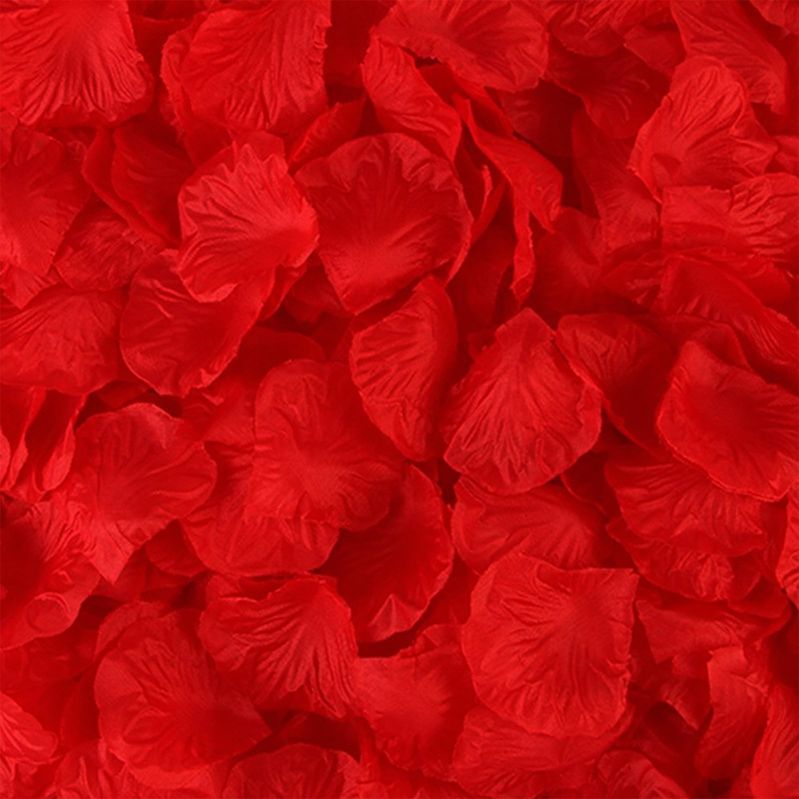 1000 PCS Artificial Fake Rose Petals(Red)