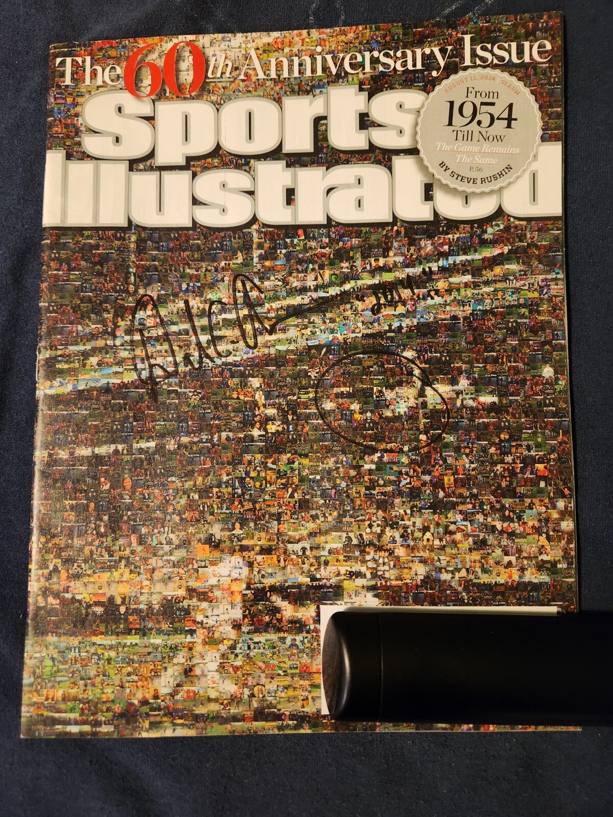 2014 60th Anniversary Sports Illustrated Issue Autographed