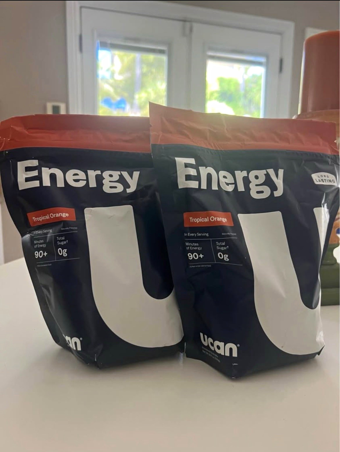 UCAN Endurance/Energy Powder Drink Mix, Tropical Orange Flavor, Sugar-Free (2) UCAN Endurance/Energy Powder Drink Mix, Tropical Orange Flavor, Sugar-Free (2)