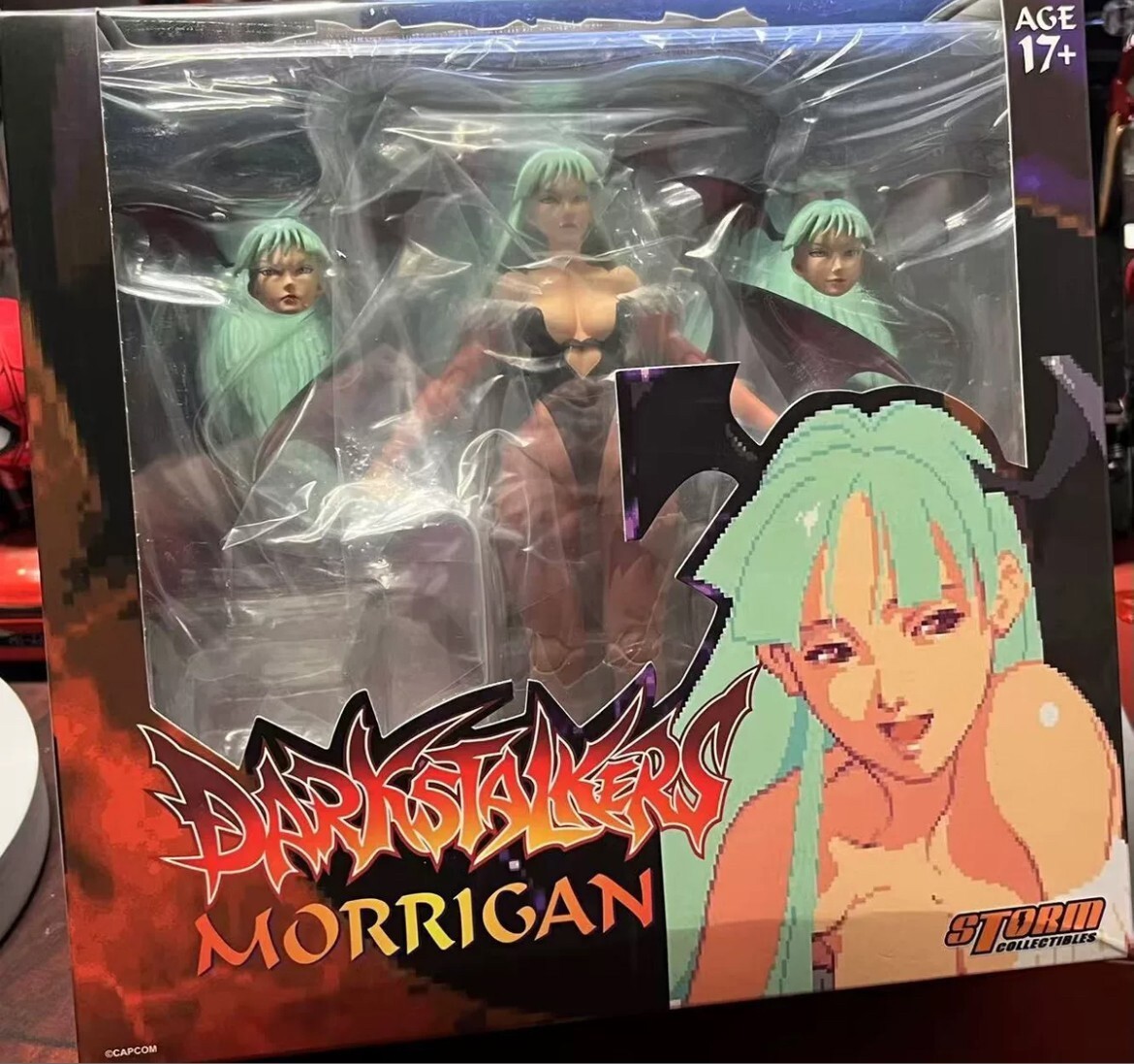 Storm Morrigan Darkstalkers Aensland Anime Action Figure Model Toy Gift New Storm Morrigan Darkstalkers Aensland Anime Action Figure Model Toy Gift New