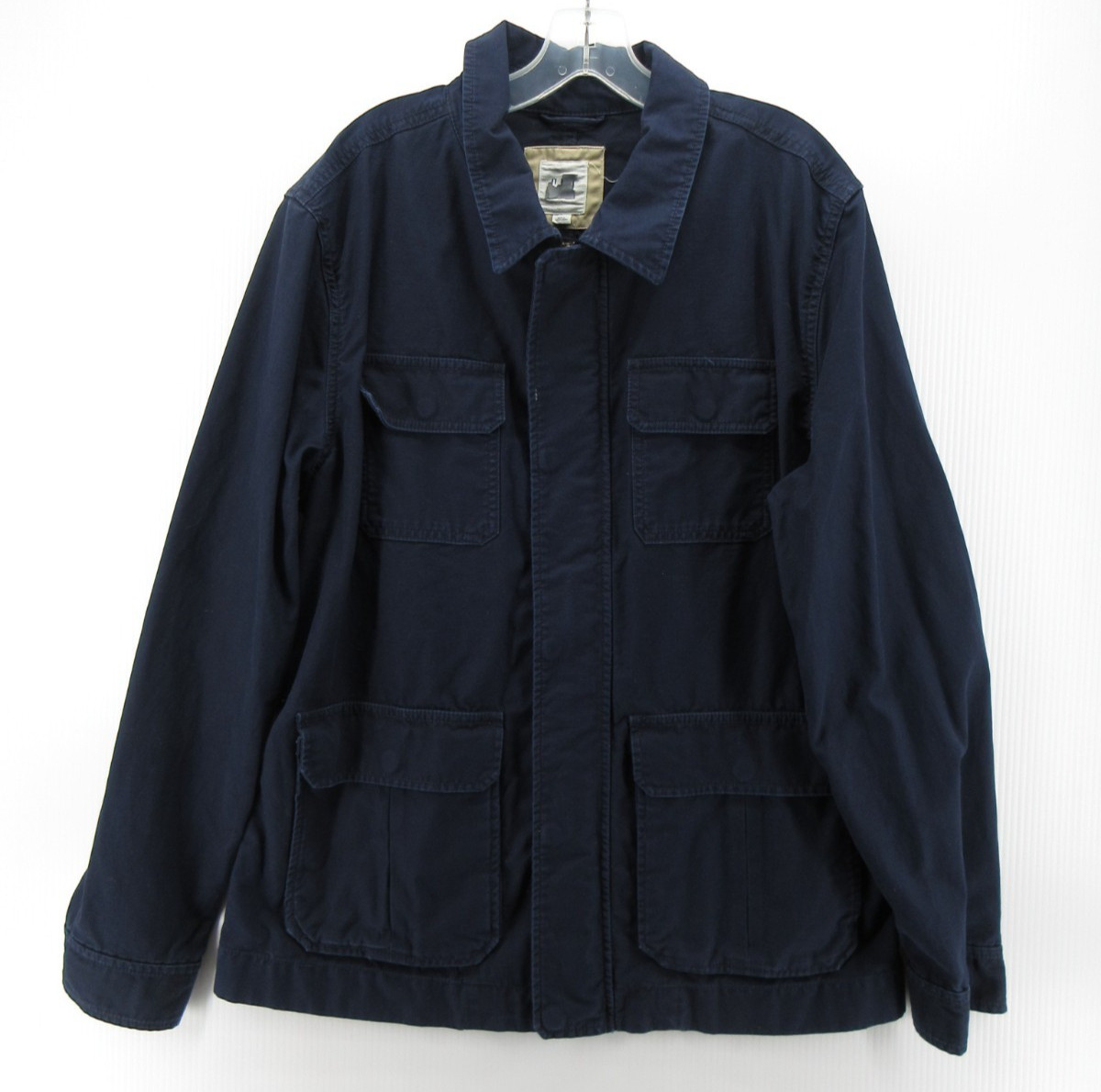 Gap Jacket Men Large Blue Navy Field Utility Military Workwear Outdoor Coat