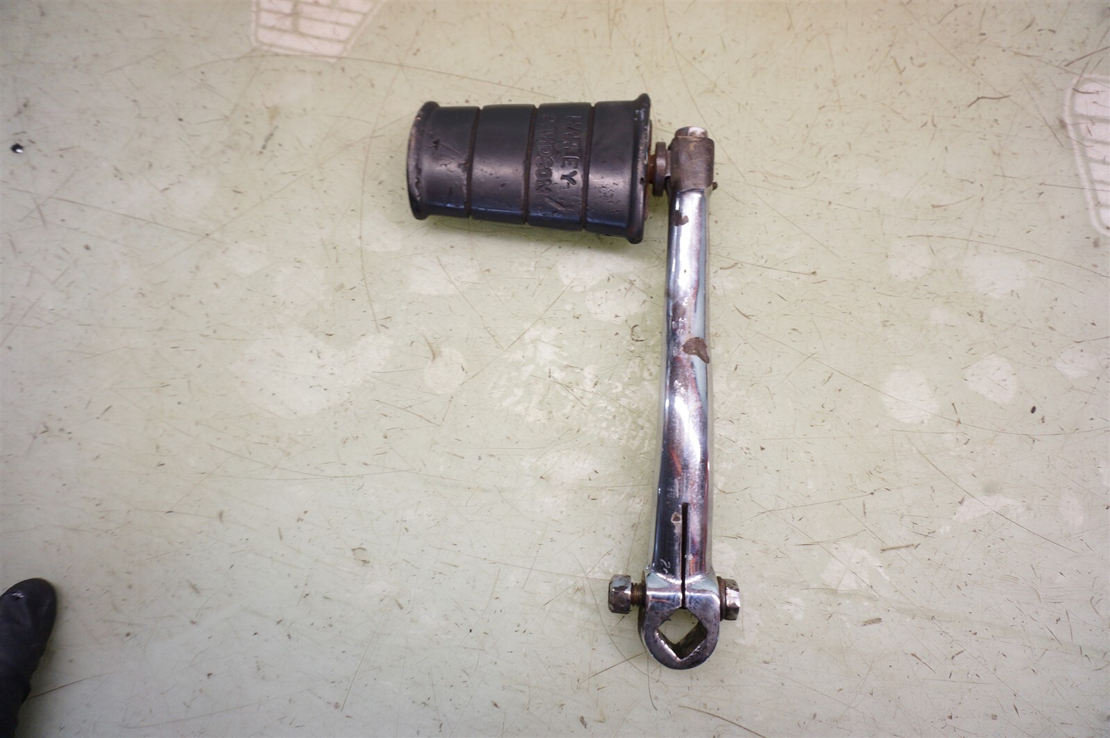 1956 Harley Panhead 74 CI Flathead Knucklehead EL FL UL OEM Kicker *2245A