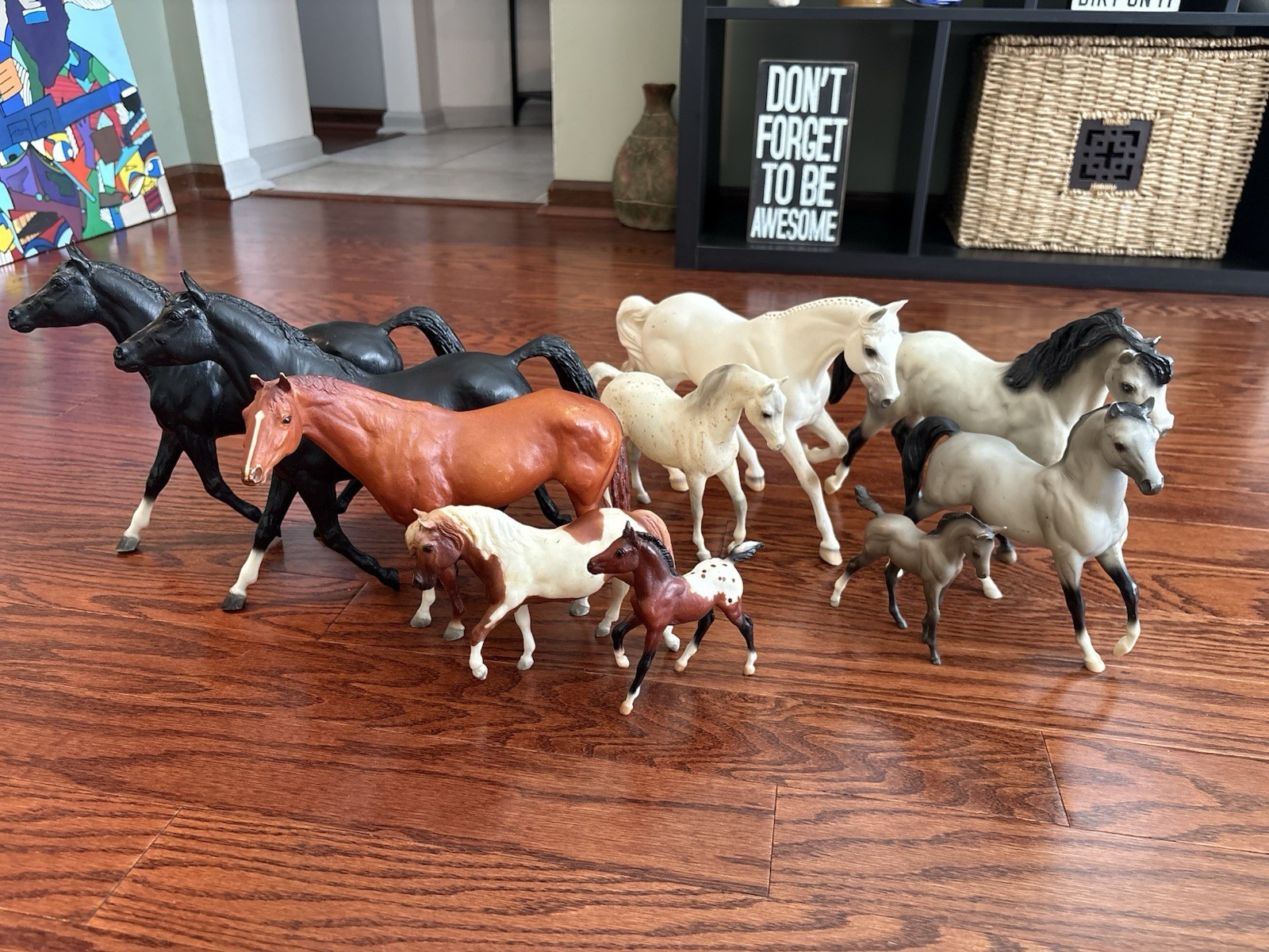 Vintage Breyer Horses Lot Of 10 80s Equestrian Figure Toy Collectable Vintage Breyer Horses Lot Of 10 80s Equestrian Figure Toy Collectable