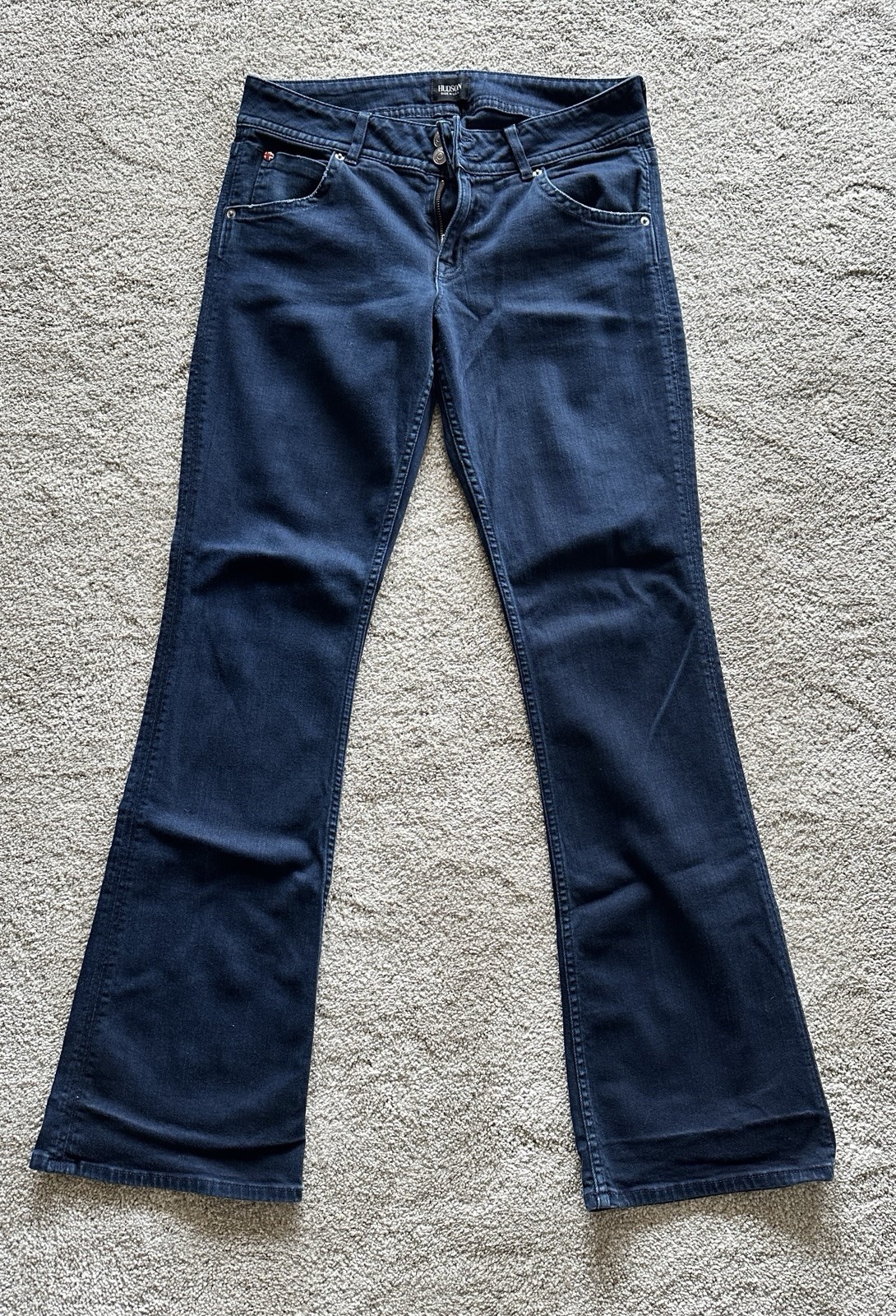 Hudson Jeans Women\'s Size 30 Signature Bootcut Button flap Pockets