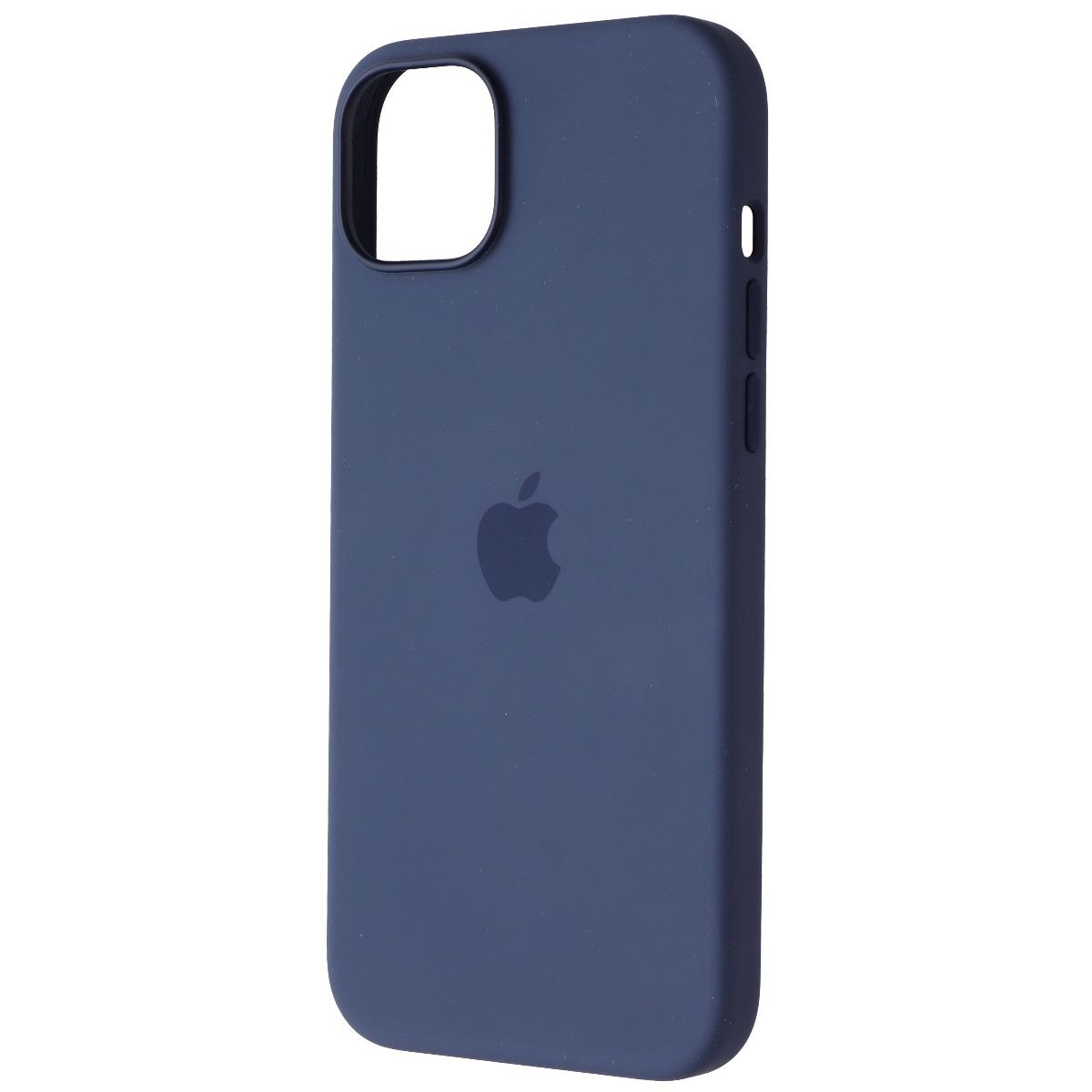 Open Box - Apple Silicone MagSafe Case for iPhone 15 Plus - Storm Blue Open Box - Apple Silicone MagSafe Case for iPhone 15 Plus - Storm Blue