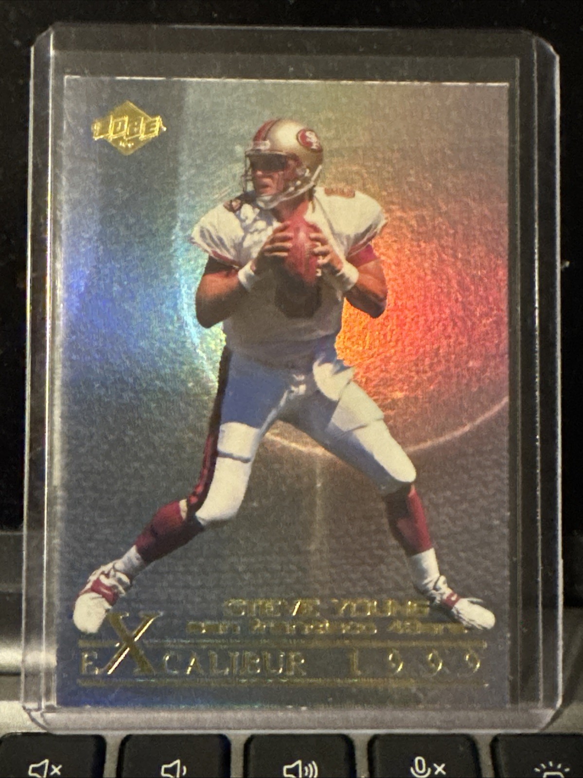 1999 Collector\'s Edge Masters #X18 Steve Young Excalibur SSP 49ers Legend 1999 Collector\'s Edge Masters #X18 Steve Young Excalibur SSP 49ers Legend
