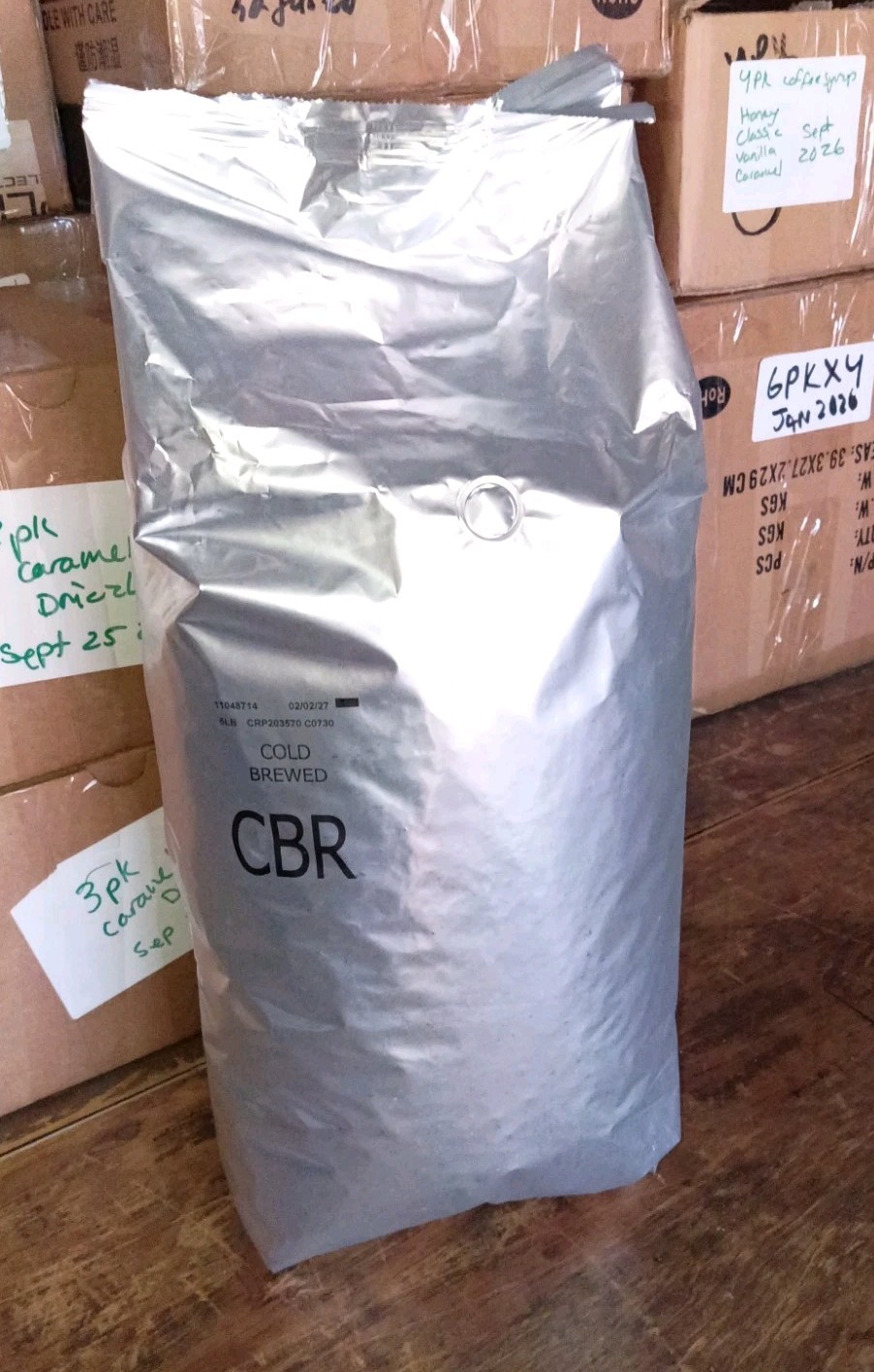 Starbucks 5lb Bag COLD BREW Whole Coffee Beans BB FEB 2027. DAMAGED Starbucks 5lb Bag COLD BREW Whole Coffee Beans BB FEB 2027. DAMAGED