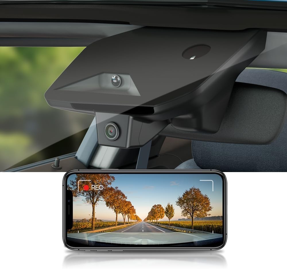 4K Dash Cam Suitable for Jeep Grand Cherokee L 2023-2025 4XE (HD2-0513)...