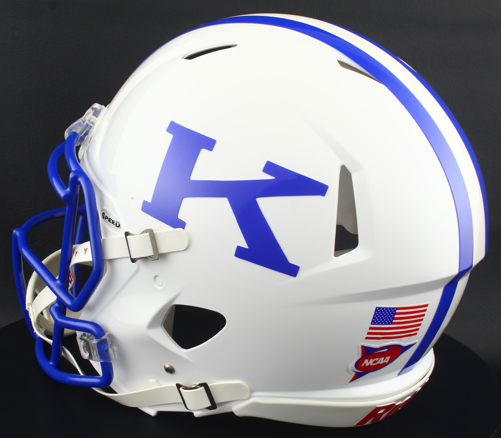 KENTUCKY WILDCATS NCAA Riddell Speed Full Size REPLICA Football Helmet KENTUCKY WILDCATS NCAA Riddell Speed Full Size REPLICA Football Helmet