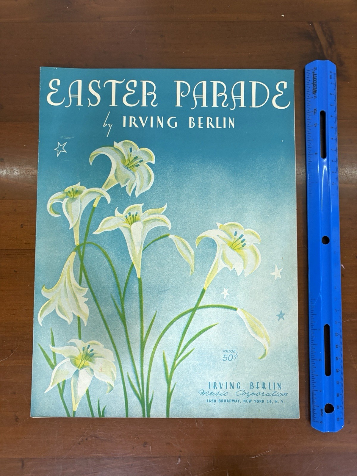Irving Berlins Easter Parade 1933 Vintage Sheet Music Irving Berlins Easter Parade 1933 Vintage Sheet Music