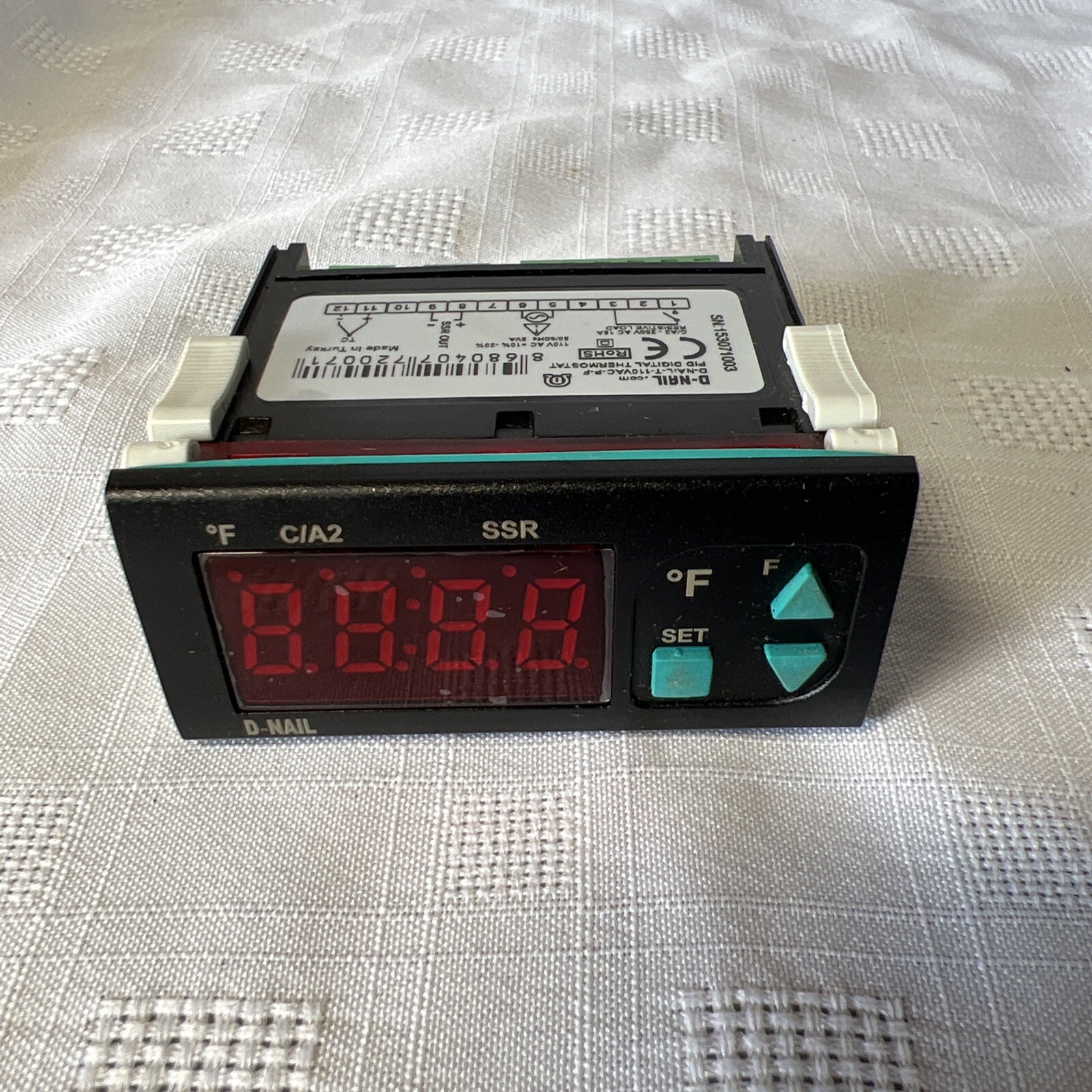 D-Nail T-110VAC-P-F Pid Digital Thermostat D-Nail T-110VAC-P-F Pid Digital Thermostat
