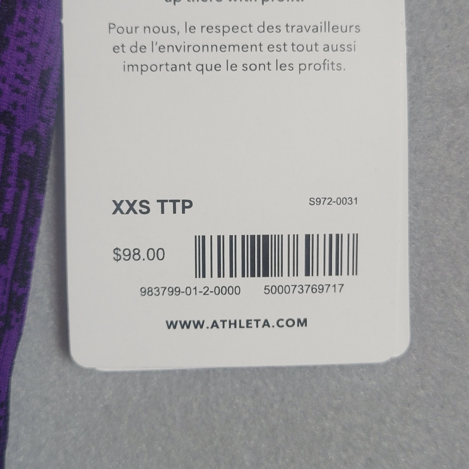 Athleta Flurry Elemental Turtleneck Top Base Layer Long Sleeve Purple Thumbholes Athleta Flurry Elemental Turtleneck Top Base Layer Long Sleeve Purple Thumbholes