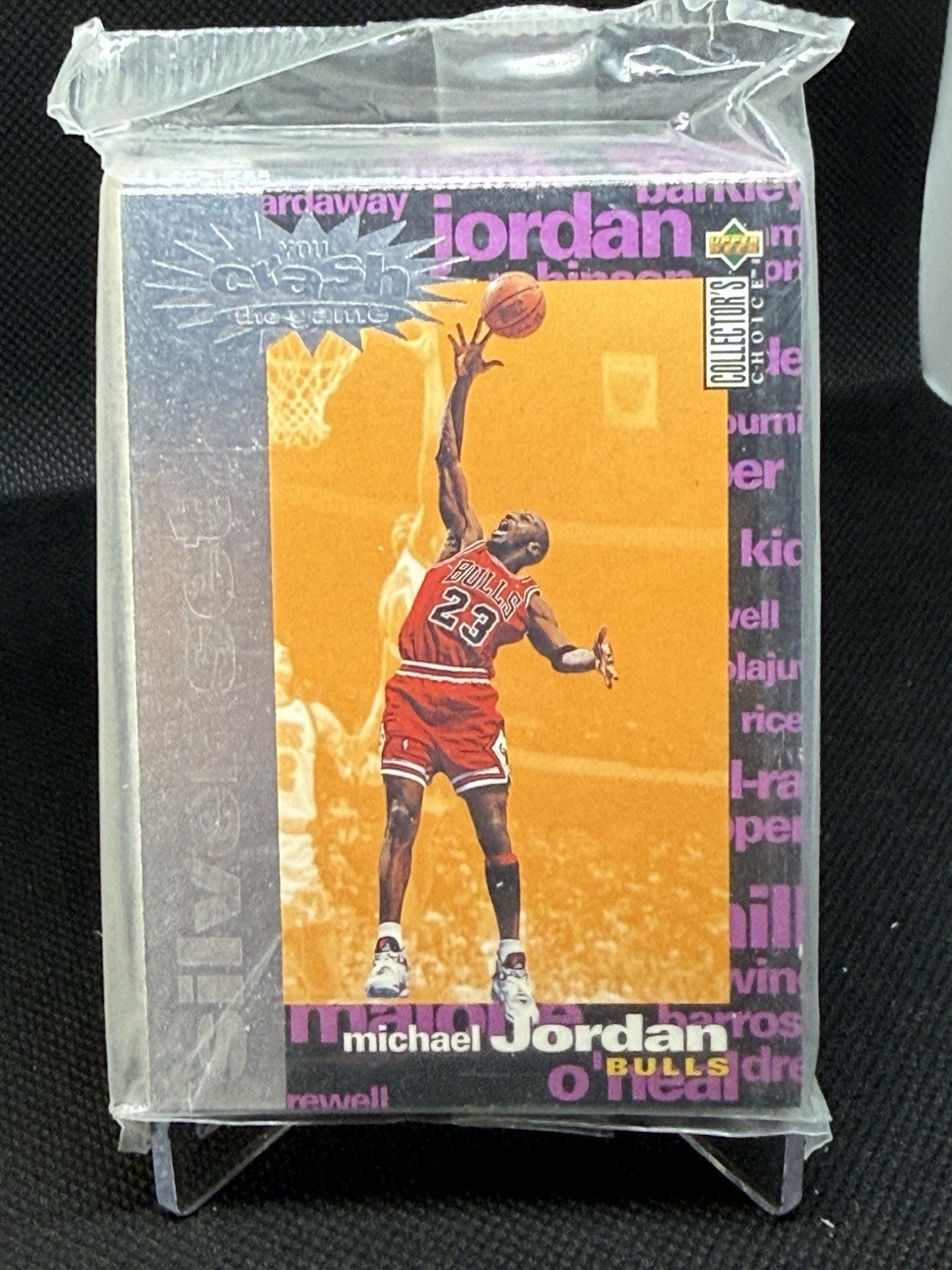1995-96 Collector\'s Choice Crash The Game Assist Rebound Sealed Set Jordan 1995-96 Collector\'s Choice Crash The Game Assist Rebound Sealed Set Jordan