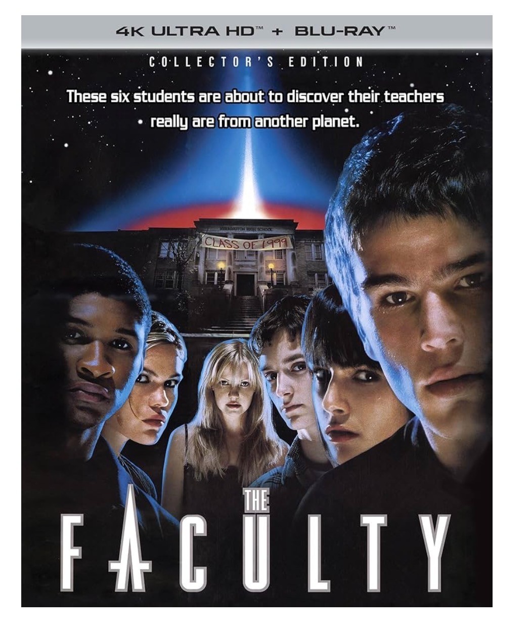 THE FACULTY New 4K Ultra HD UHD + Blu-ray Collectors Edition Newly Restored