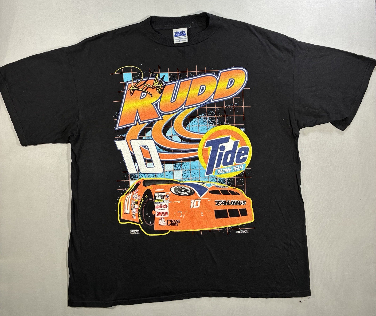 vintage 1990s black NASCAR graphic T-shirt vintage 1990s black NASCAR graphic T-shirt
