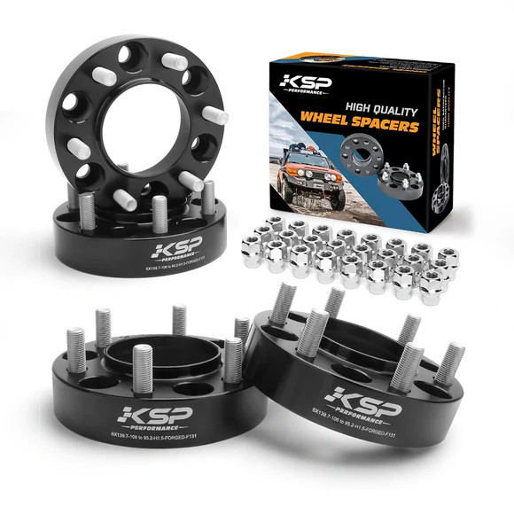KSP 4pc 1.5'' hubcentric wheel spacer for New Wheels on Previous Toyota 4Runner KSP 4pc 1.5'' hubcentric wheel spacer for New Wheels on Previous Toyota 4Runner