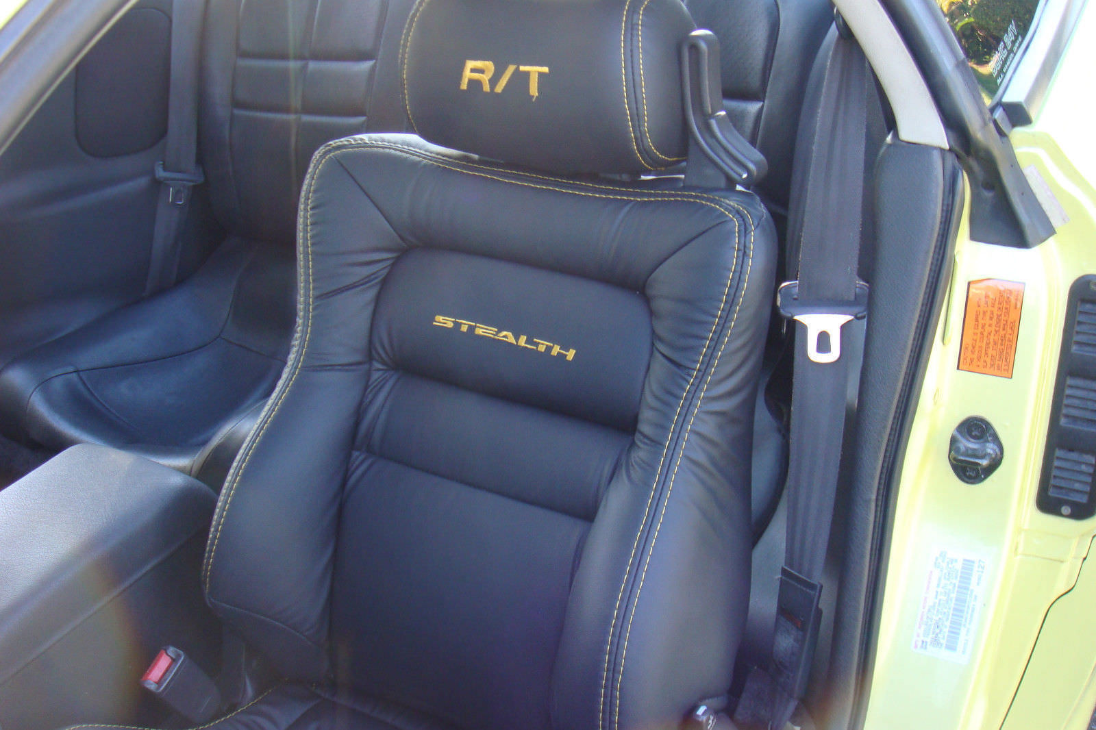 Custom Dodge Stealth 1991-1999 Replacement Leather Seat Cover