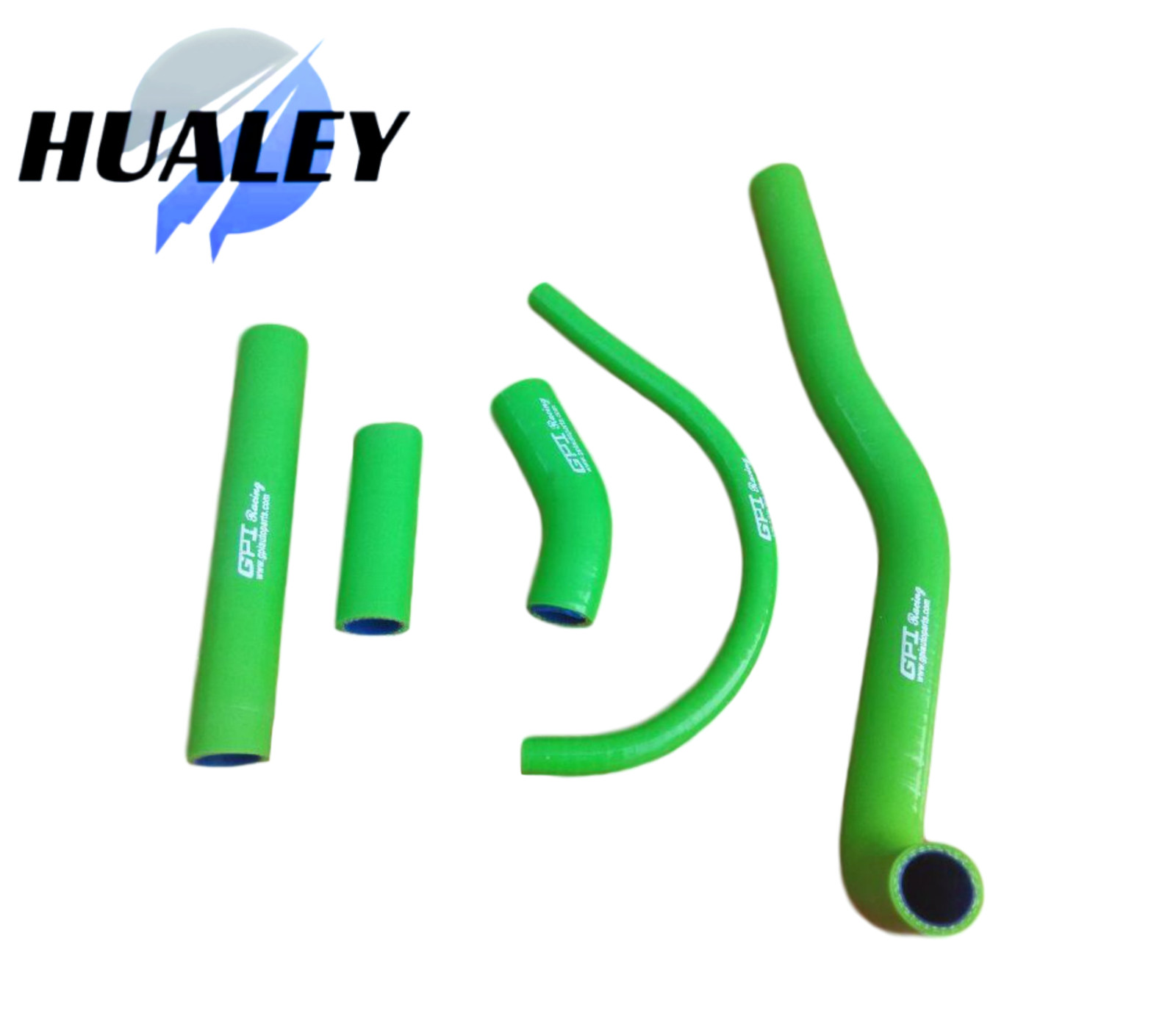 Green Silicone Radiator Coolant Hose For 1988-2004 Kawasaki KX500 KX 500