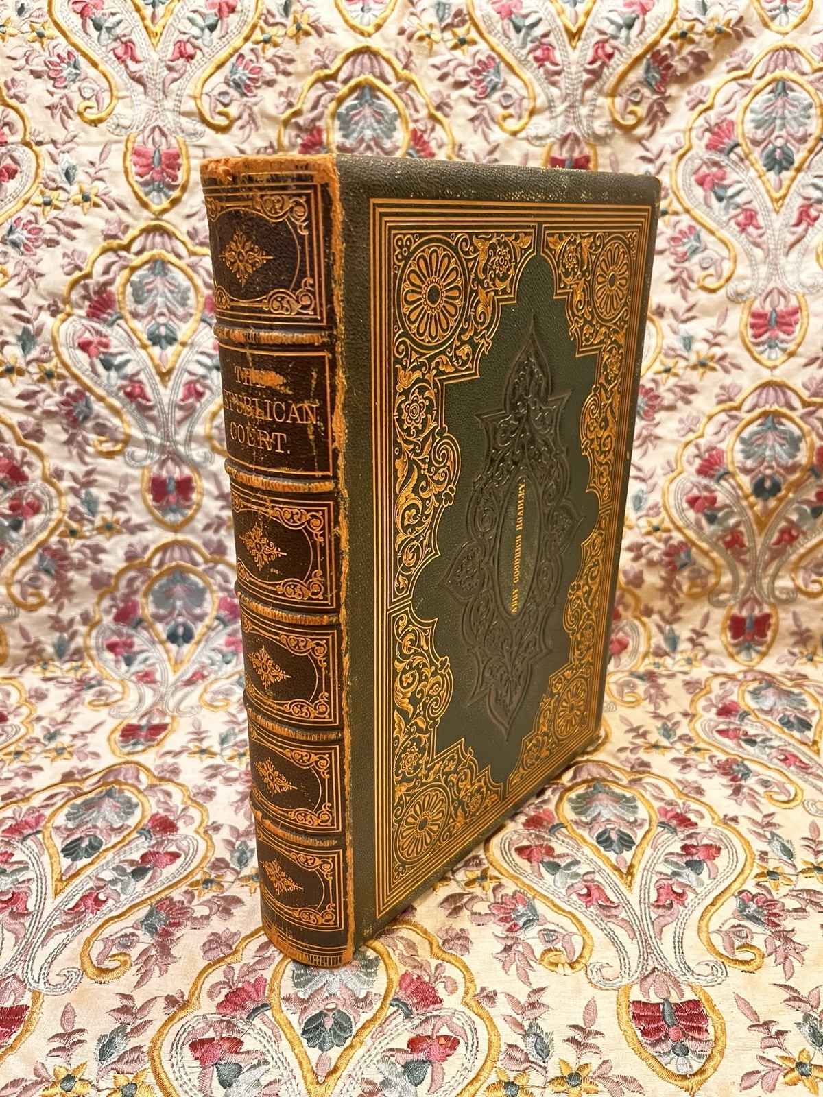 The Republican Court by Rufus Griswold, D. Appleton, 1855. Leather, Illustrated The Republican Court by Rufus Griswold, D. Appleton, 1855. Leather, Illustrated