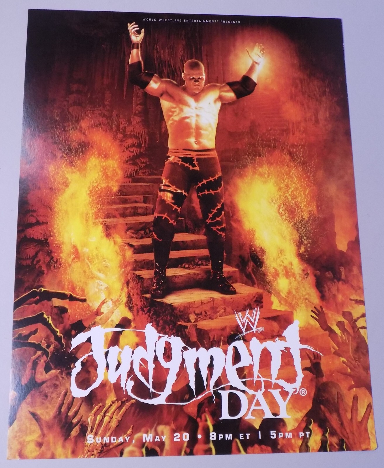 May 20 2007 Judgement Day Kane WWF WWE Poster 12x16\