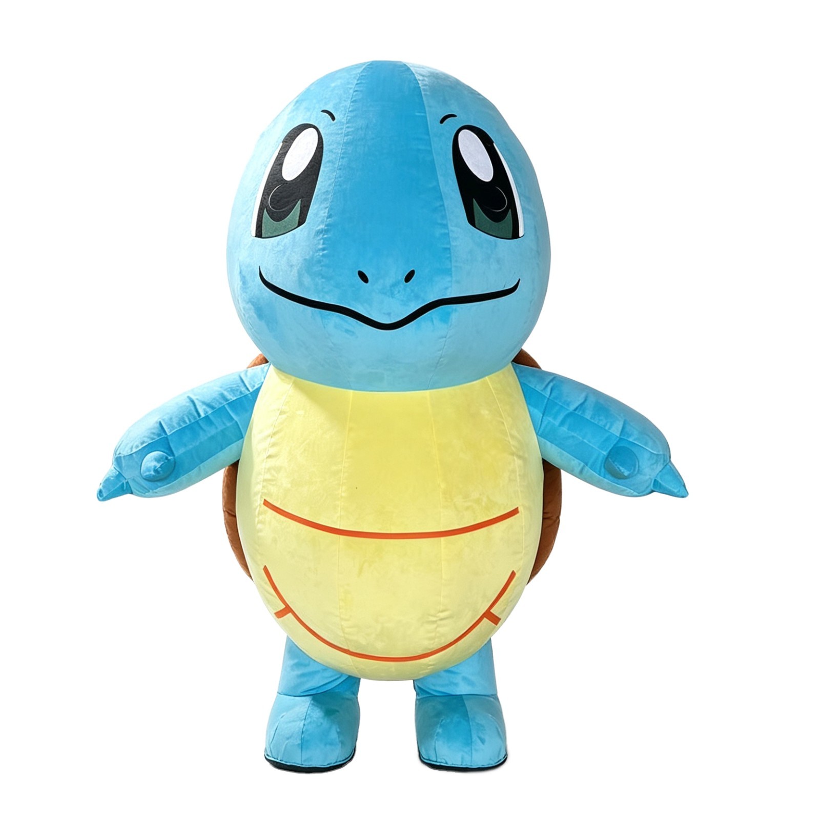 Inflatable Costume Squirtle Plush Mascot 7.2\' Halloween Cosplay Blow Up Outfit