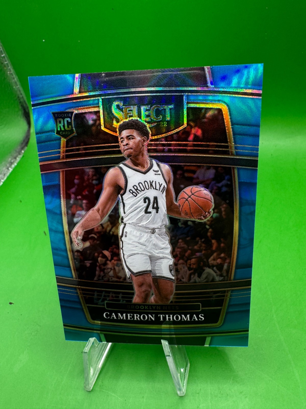 2021-22 Panini Select - Concourse Cameron Thomas #21 Light Blue Prizm /299 (RC) 2021-22 Panini Select - Concourse Cameron Thomas #21 Light Blue Prizm /299 (RC)