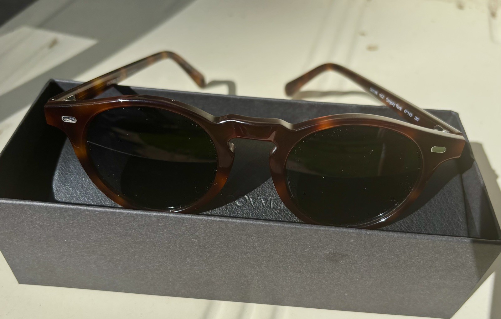 Oliver Peoples Gregory Peck Sun Sunglasses – OV5186 47-23 150 - New Oliver Peoples Gregory Peck Sun Sunglasses – OV5186 47-23 150 - New