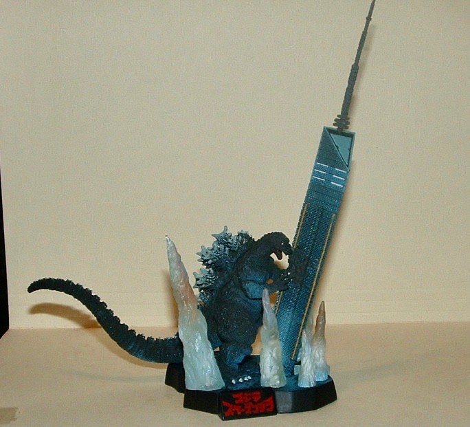 BANDAI Complete Works 1994 GODZILLA Diorama Mini Figure HG Yuji Sakai Gashapon BANDAI Complete Works 1994 GODZILLA Diorama Mini Figure HG Yuji Sakai Gashapon
